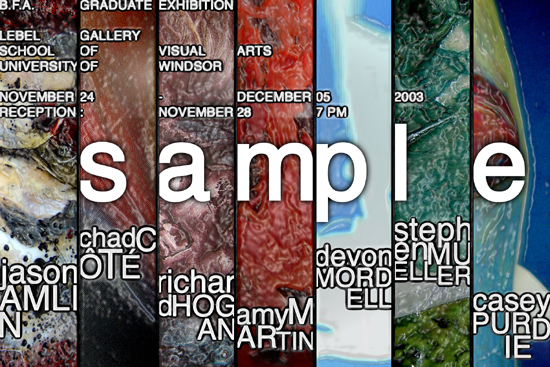 Art Showing - November 24th-December 5th Lebel Gallery